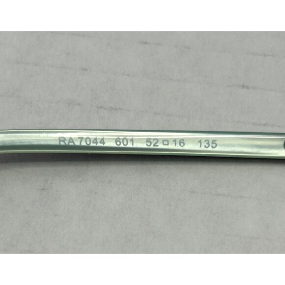 Ralph Lauren Womens Eyeglasses RA7044 52-16 135 Tortoise & Mint Frame - Picture 7 of 13